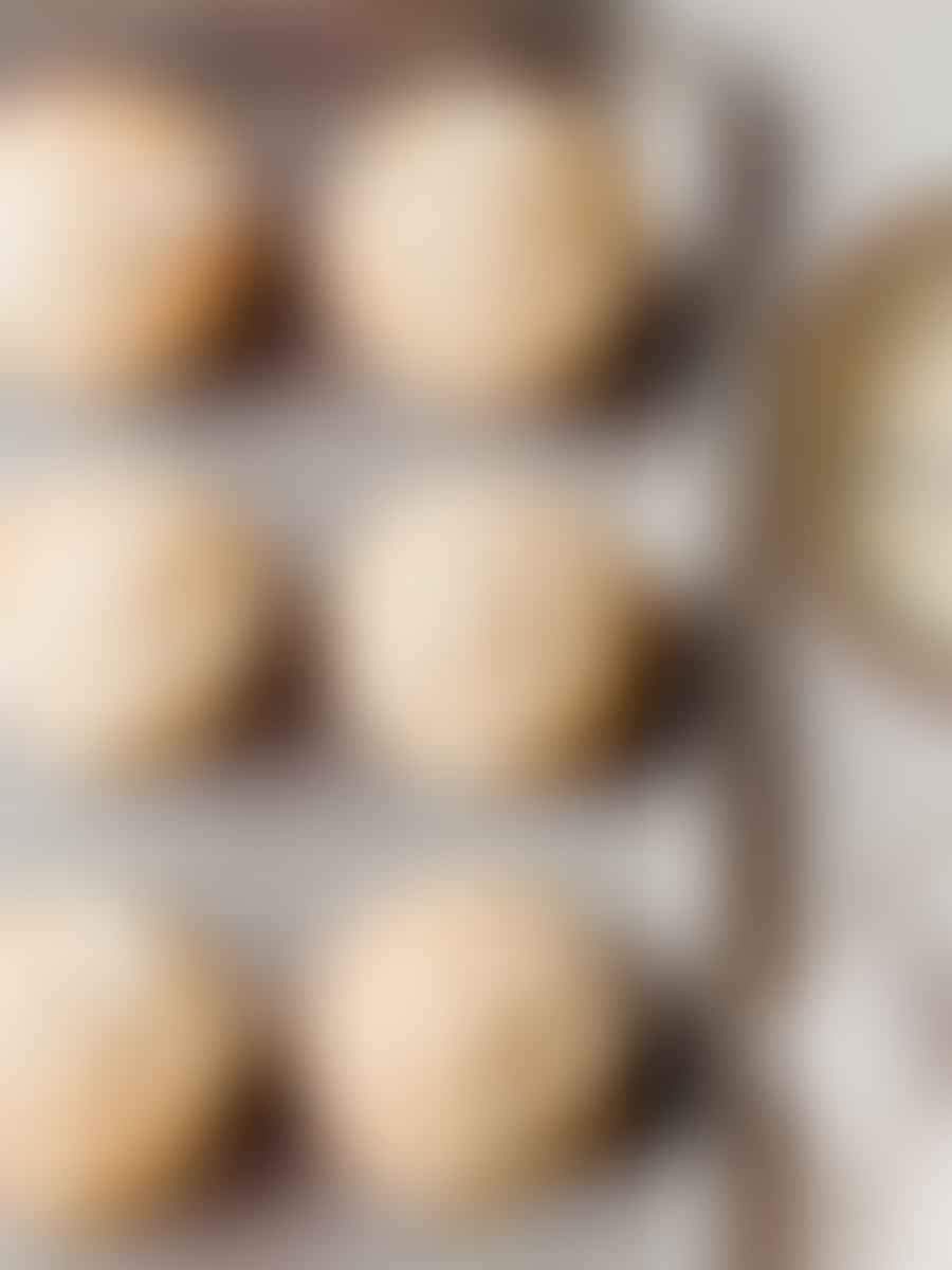 sourdough lemon poppy seed muffins