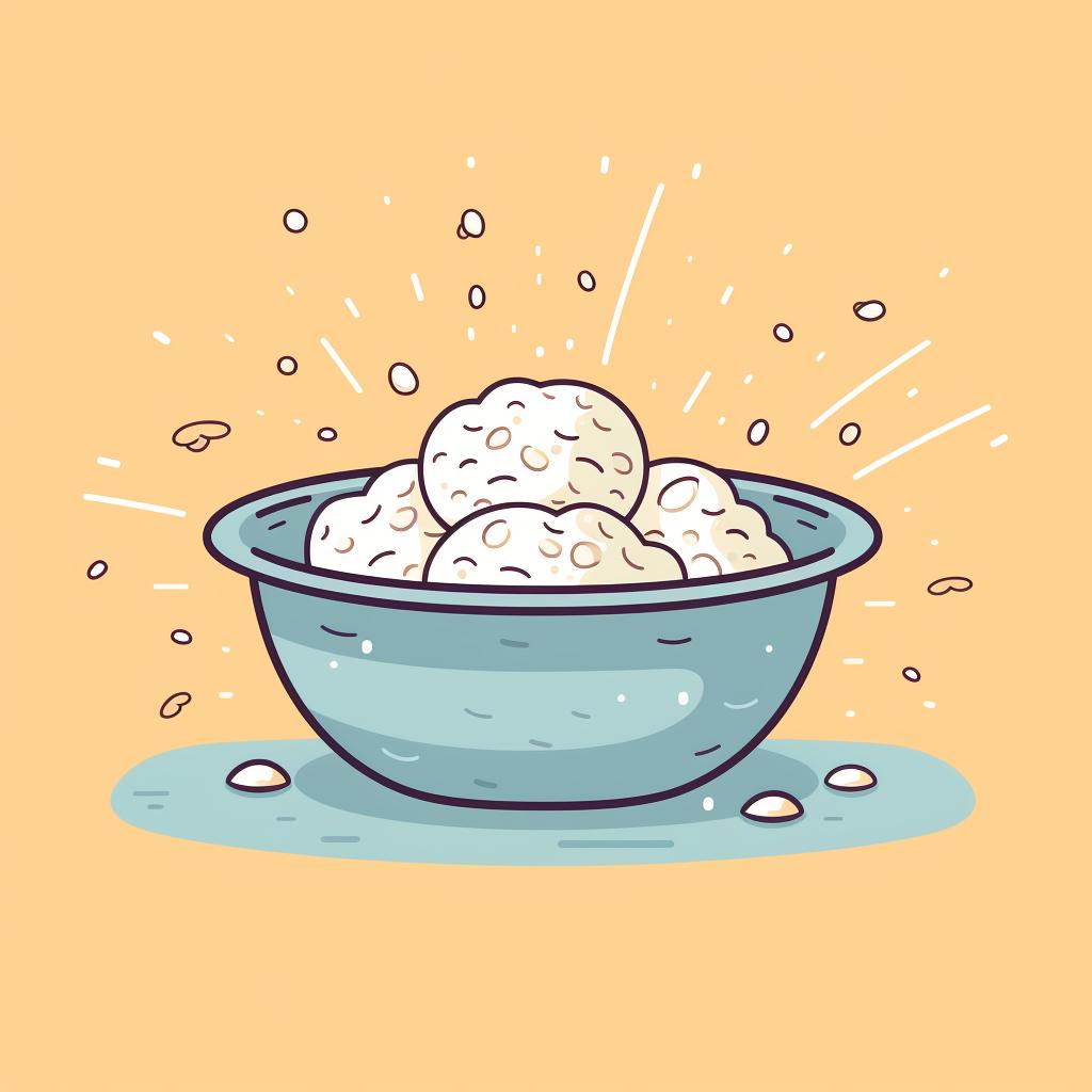 A well-kneaded dough sitting in a bowl